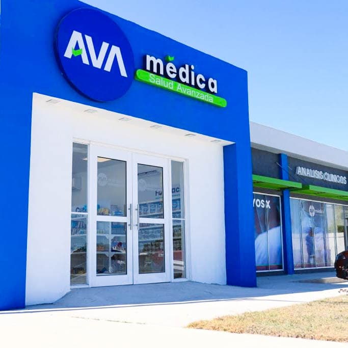 Fachada de AVA Médica en Piedras Negras